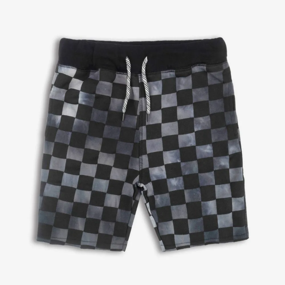 Outlet Appaman Camp Shorts BlackCheck