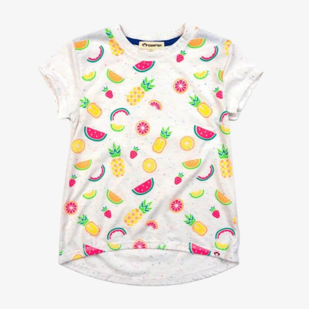Appaman Circle Tee SpeckledWhite