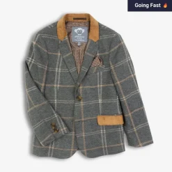 Discount Appaman Club Jacket SmokyWindowpane