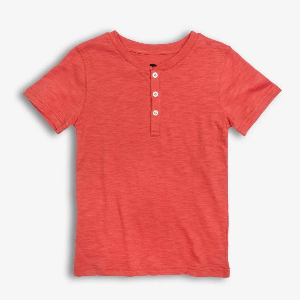 Sale Appaman Day Party Henley Coral