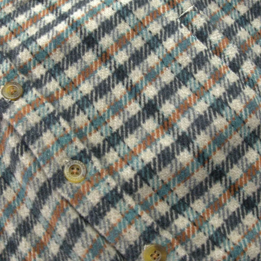 Clearance Appaman Glen Hooded Shirt Beige/TealCheck
