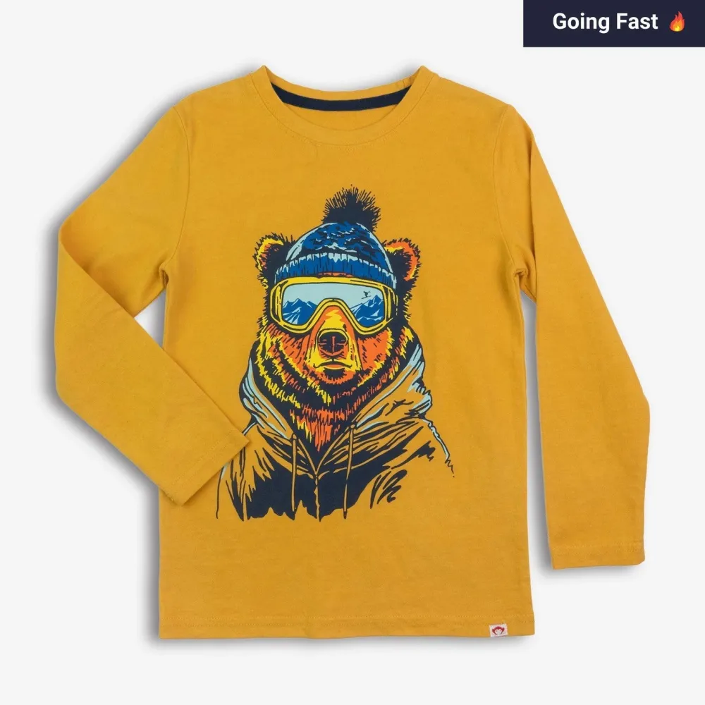Appaman Graphic Tee SkiBear