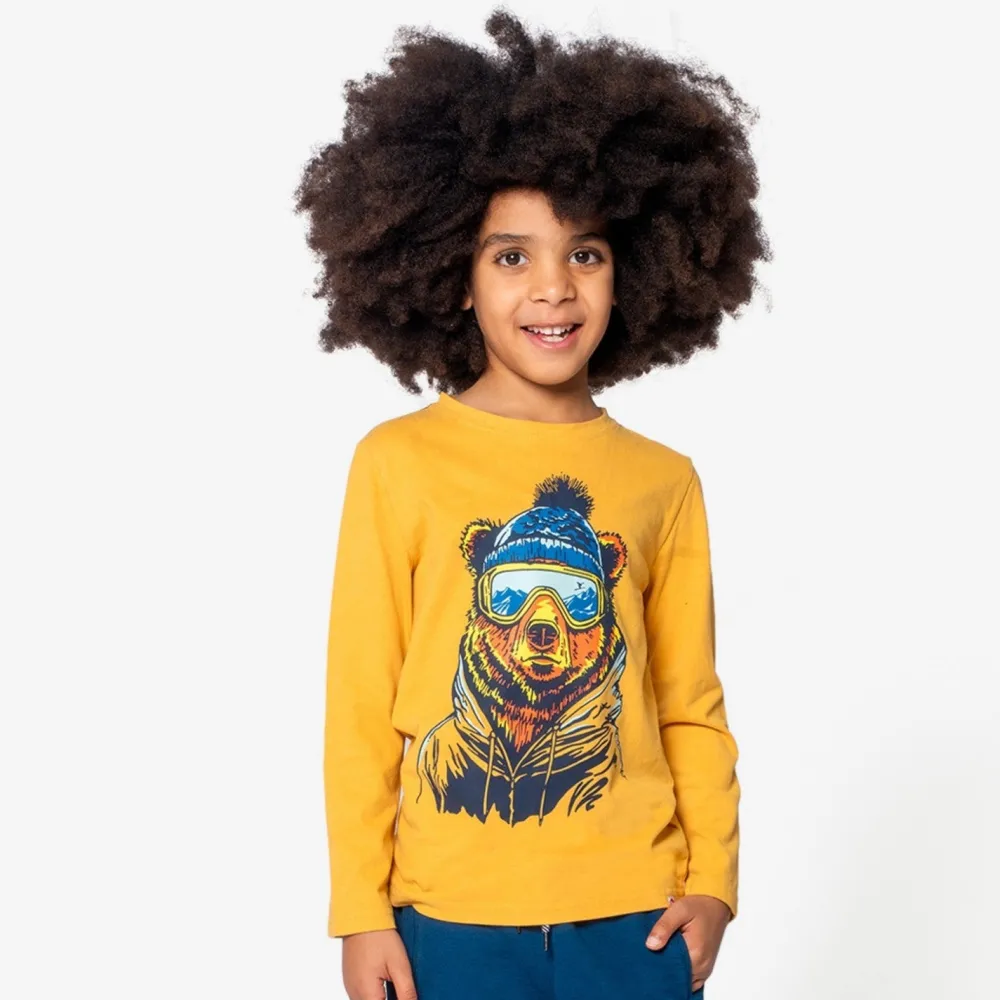 Appaman Graphic Tee SkiBear