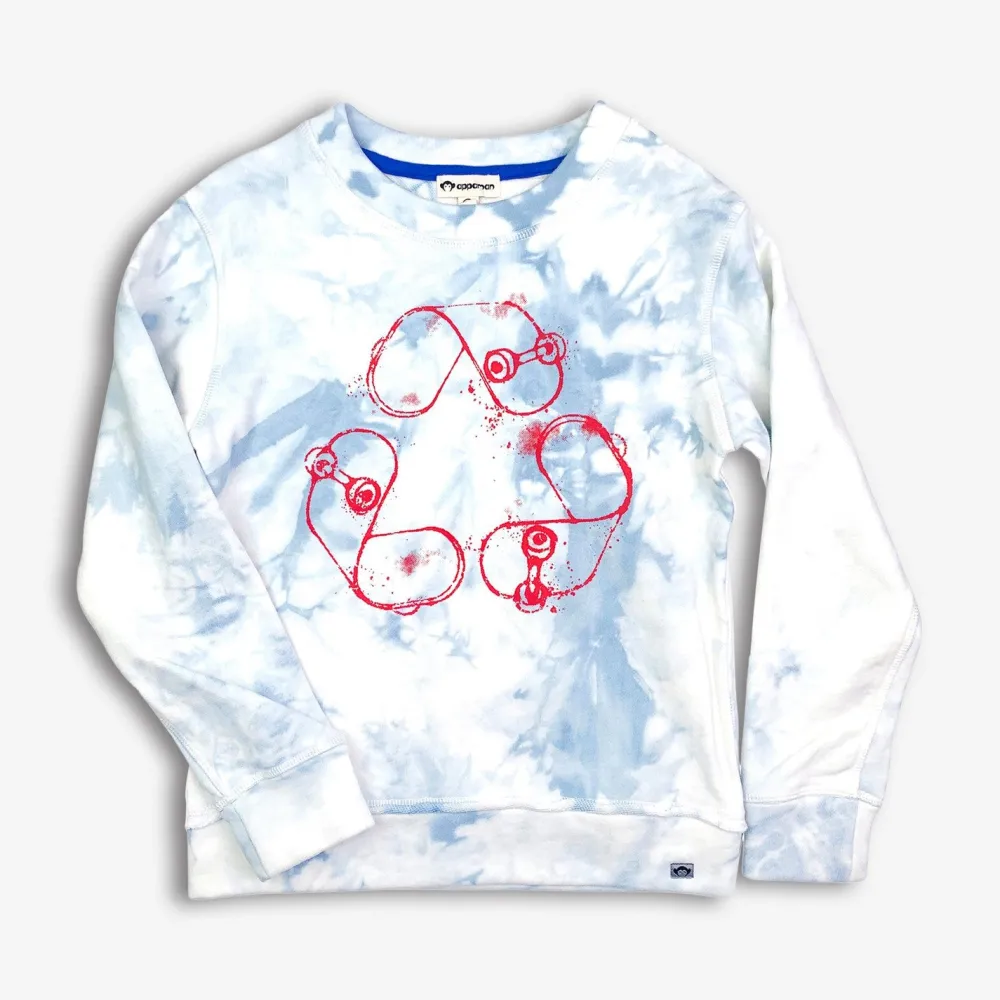 Discount Appaman Highland Sweatshirt SkyTie-Dye