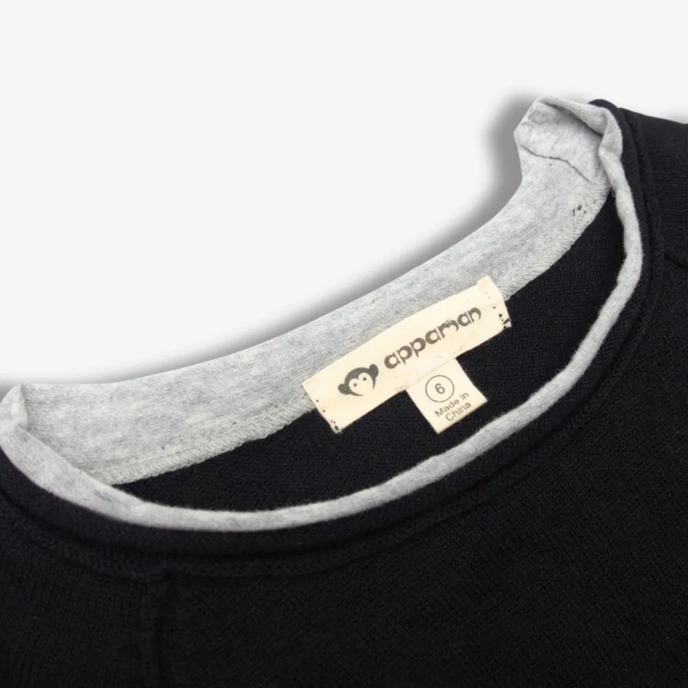 New Appaman Jackson Sweater Black