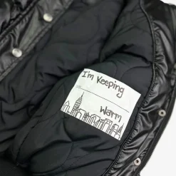 Hot Appaman Kyla Puffer Coat BlackMix
