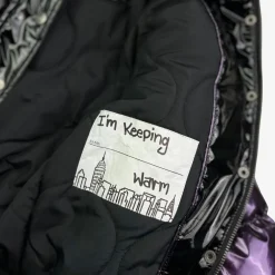 New Appaman Kyla Puffer Coat Plum/Black
