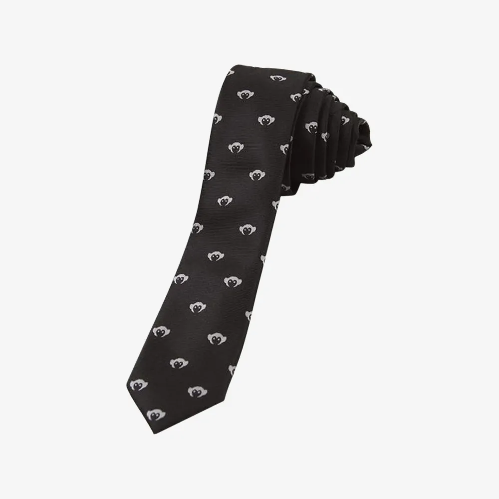 Online Appaman Logo Tie BlackLogo