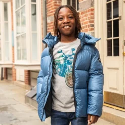 New Appaman Park Ave Puffer LightBlue