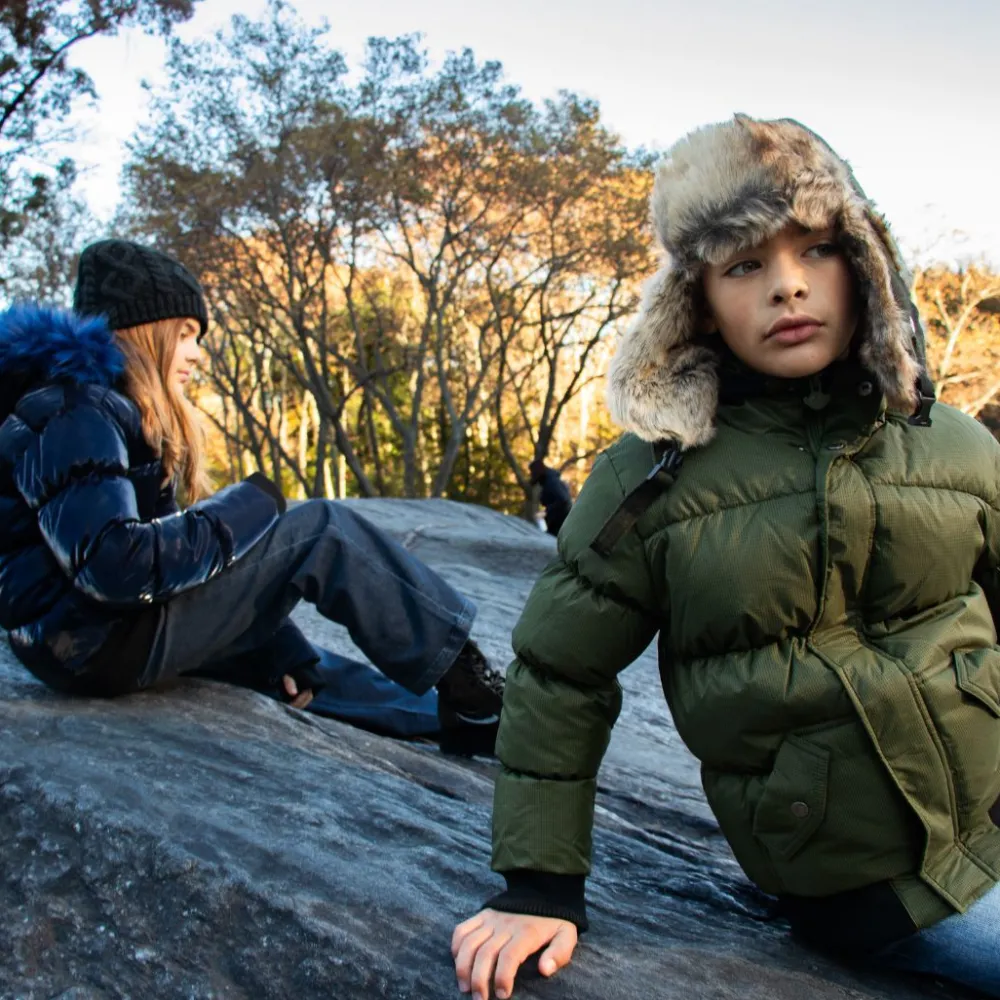 Sale Appaman Puffy Coat Thunderstorm