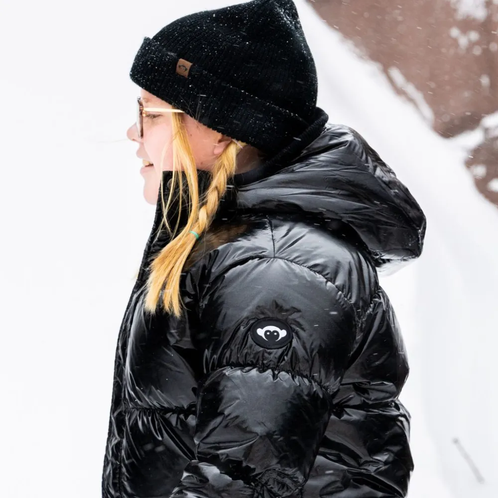 Sale Appaman Puffy Coat BlackGlitter