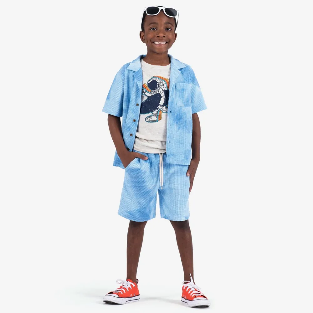 Outlet Appaman Resort Shorts BlueTieDye