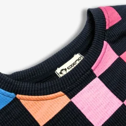 Online Appaman Ruby Sweatshirt NavyCheckerboard