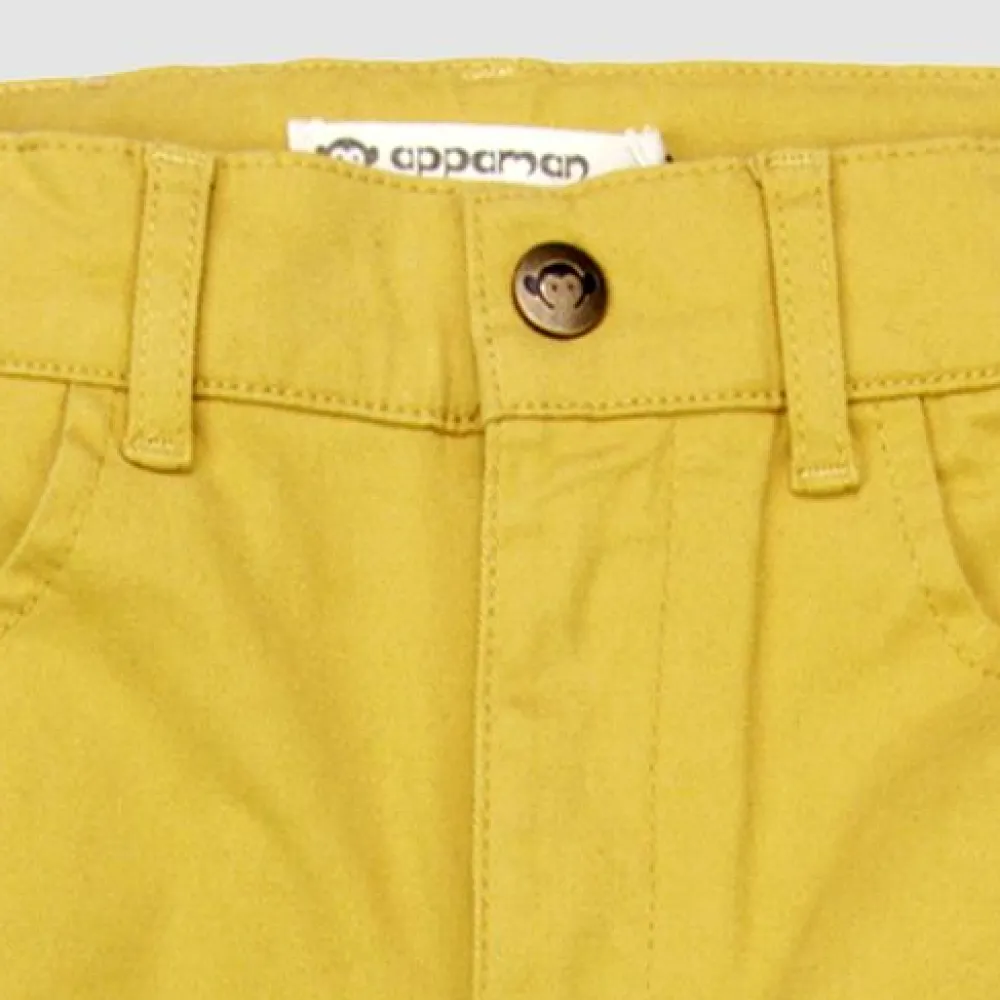 Outlet Appaman Slim Chino Pants Gold