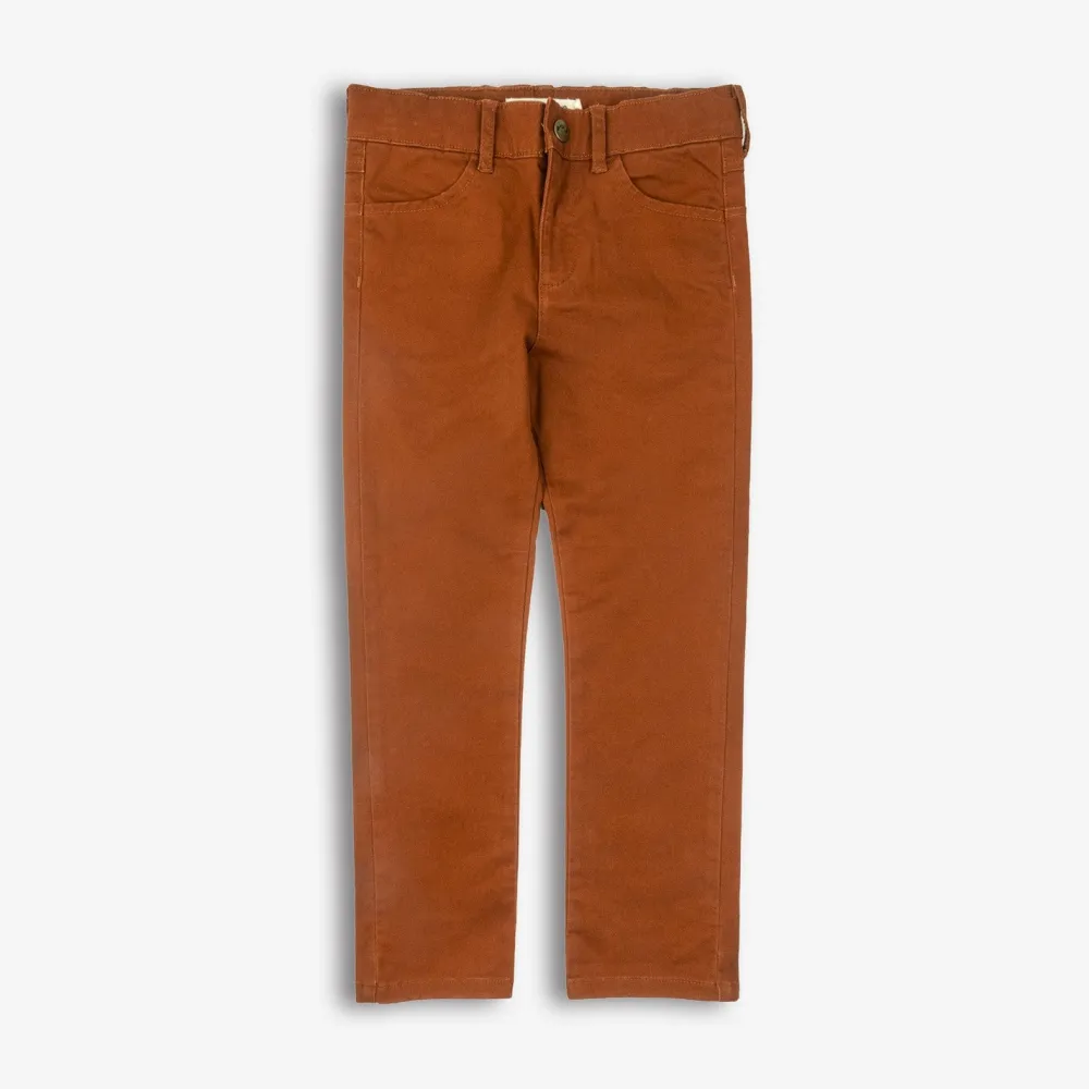 Hot Appaman Slim Chino Pants Terracotta