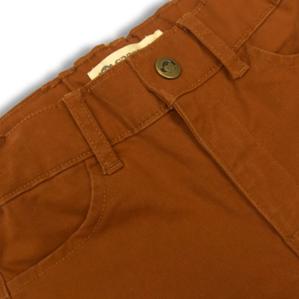 Hot Appaman Slim Chino Pants Terracotta