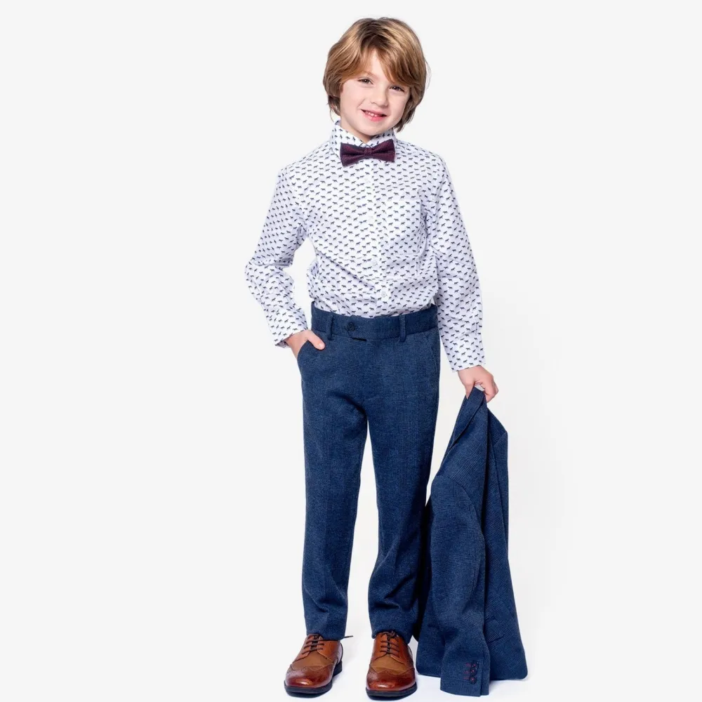 Appaman Stretchy Mod Suit IndigoWalesCheck