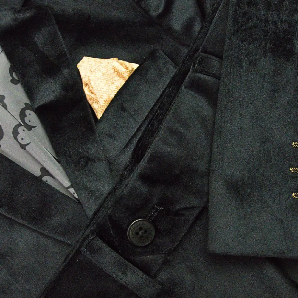 New Appaman Suit Blazer BlackVelvet