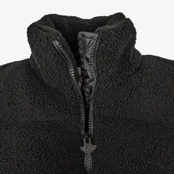 Hot Appaman Teddy Cropped Puffer Black