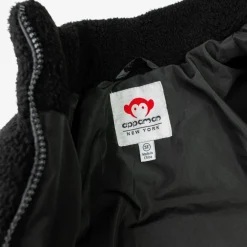 Hot Appaman Teddy Cropped Puffer Black