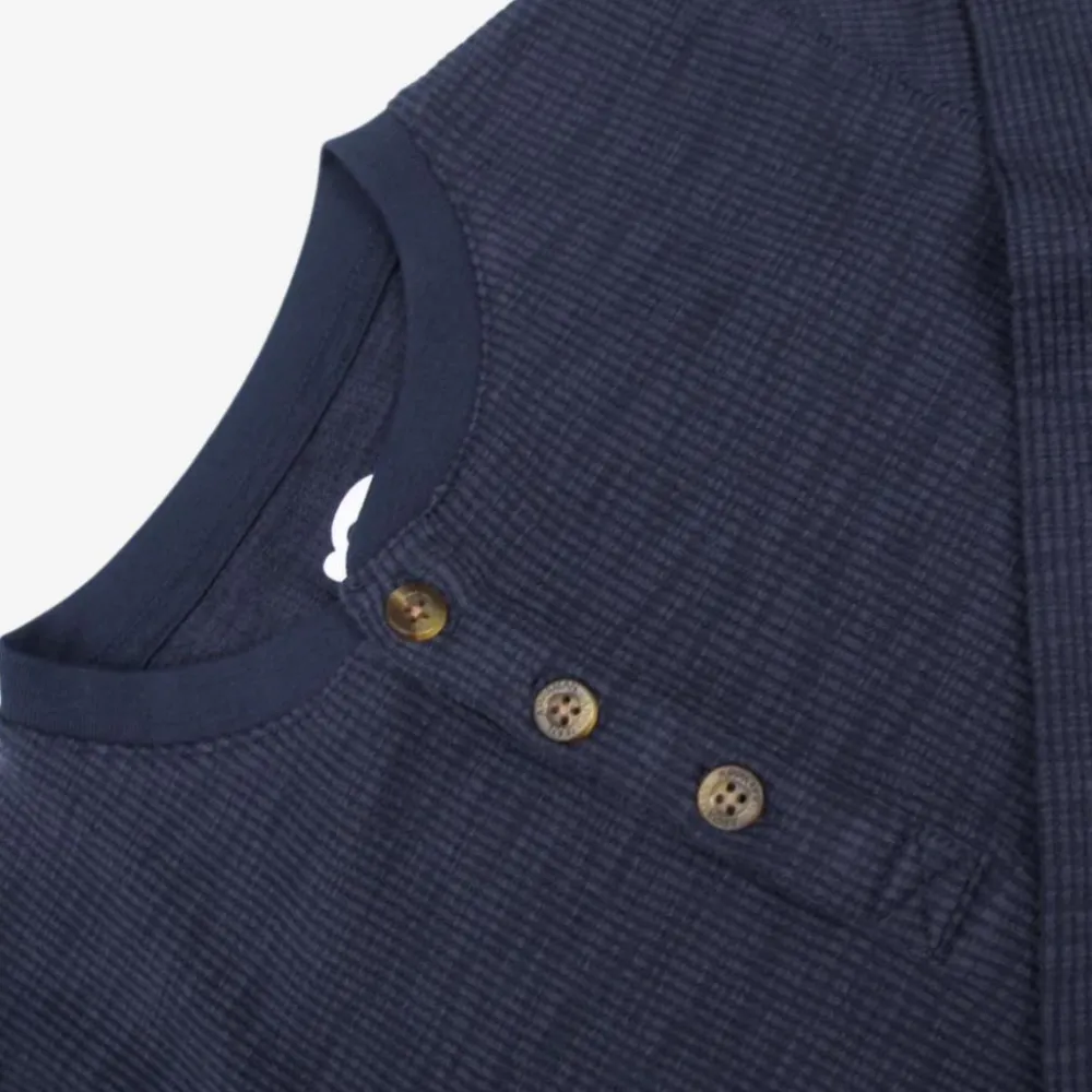 Discount Appaman Thermal Henley Indigo