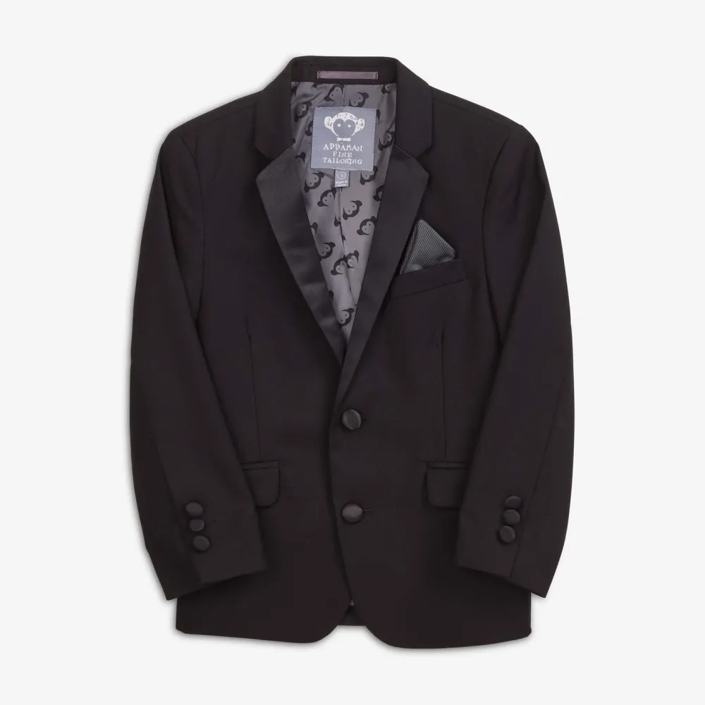 Hot Appaman Tuxedo Suit Jacket Black